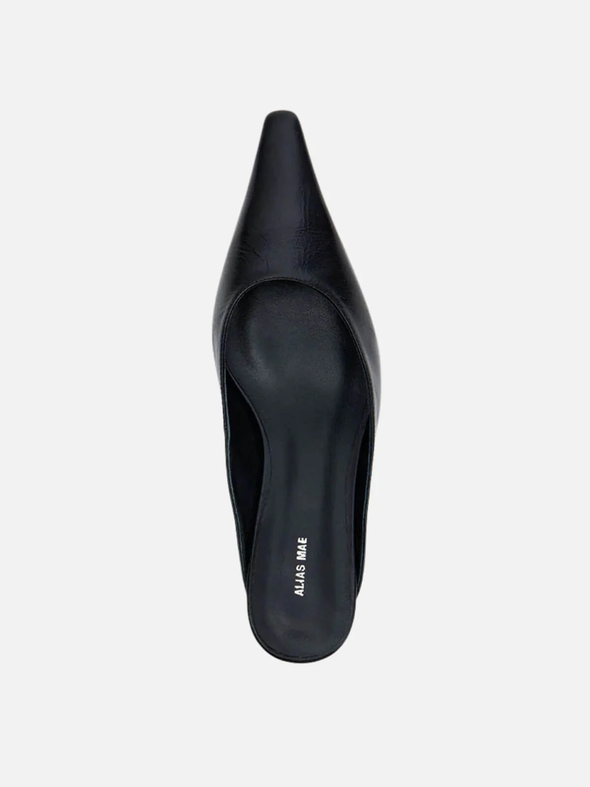 Geneva Black Oily Crinkle Leather - Image 2