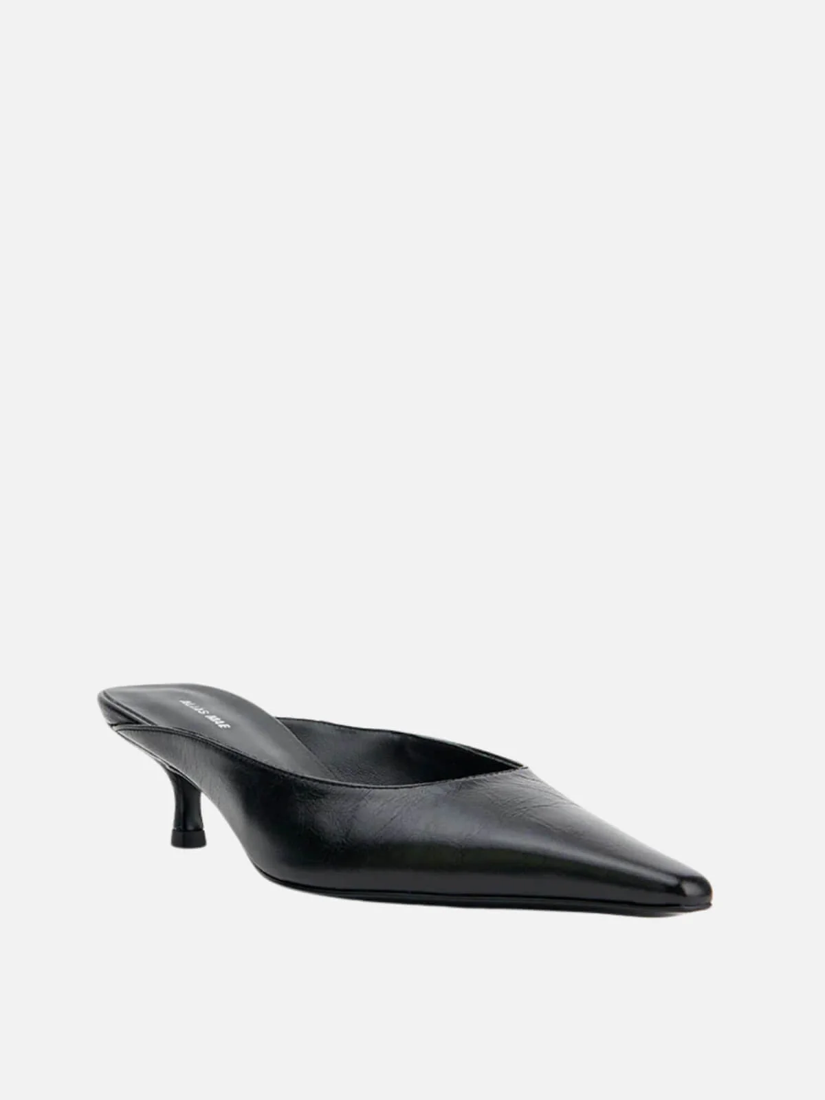 Geneva Black Oily Crinkle Leather - Image 3