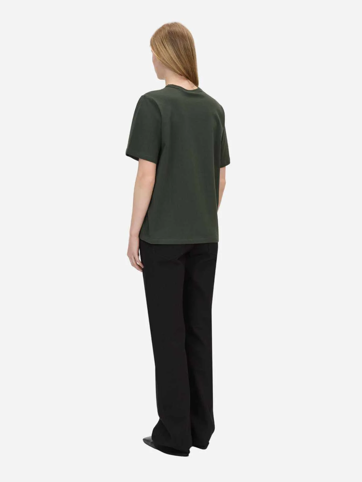 Anca Graphic Tee - Bottle Green - Image 2