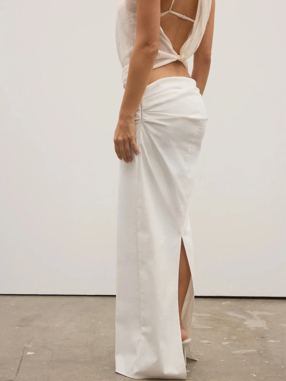 Aveline Skirt - White - Image 3