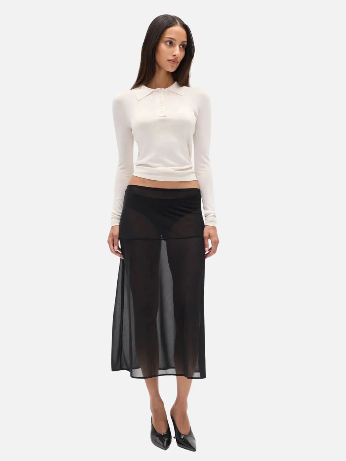 Shea Knit Top - Ivory