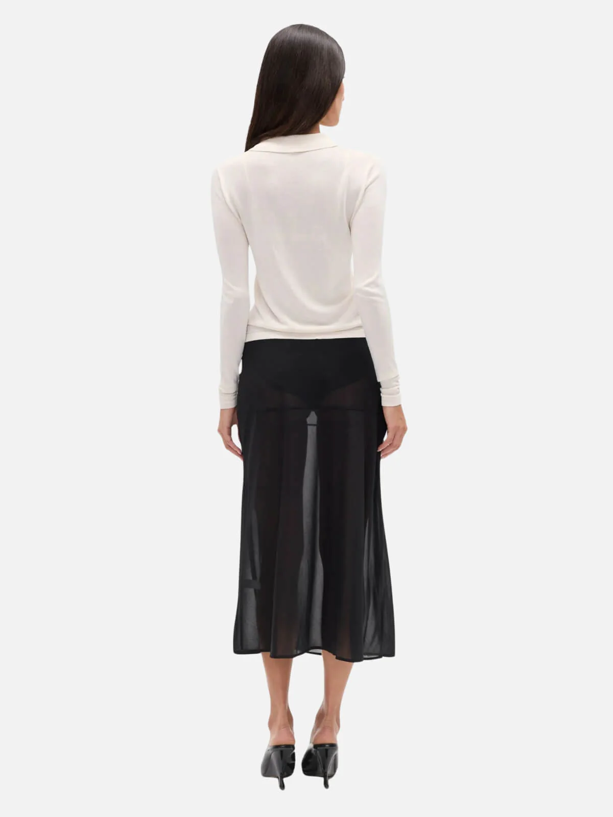 Shea Knit Top - Ivory - Image 2