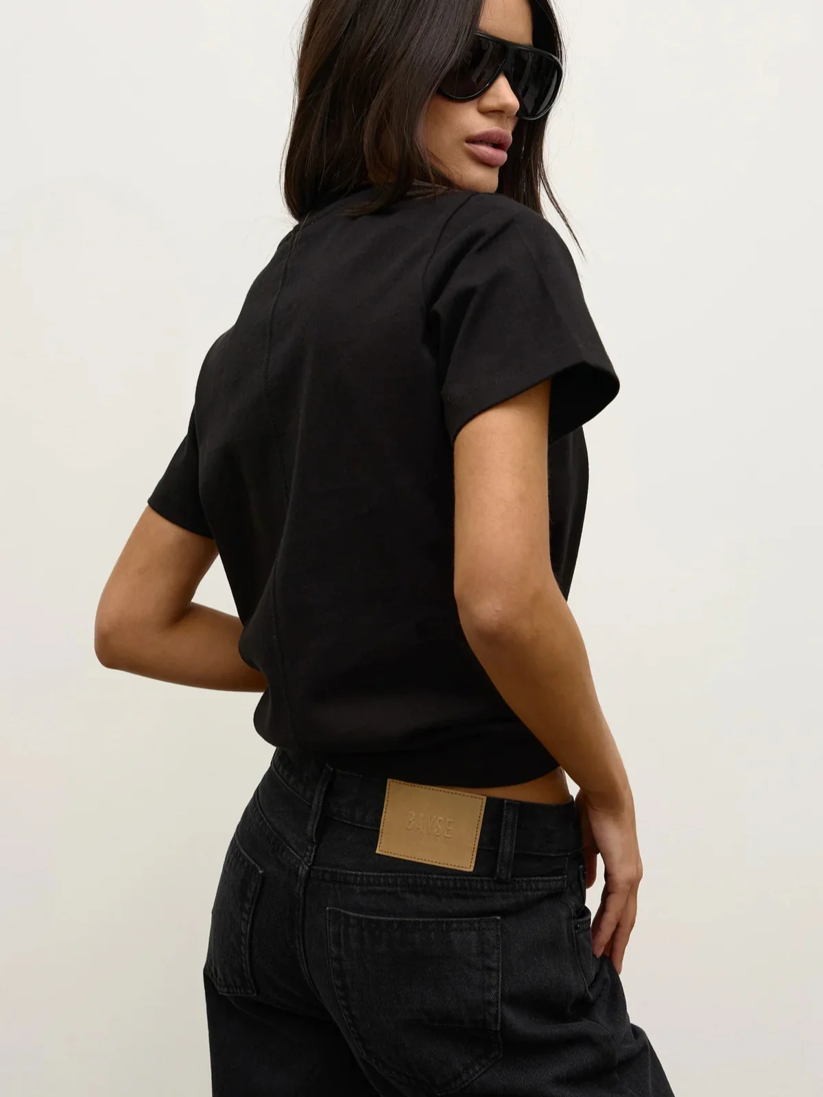 Tess T-Shirt - Black - Image 2