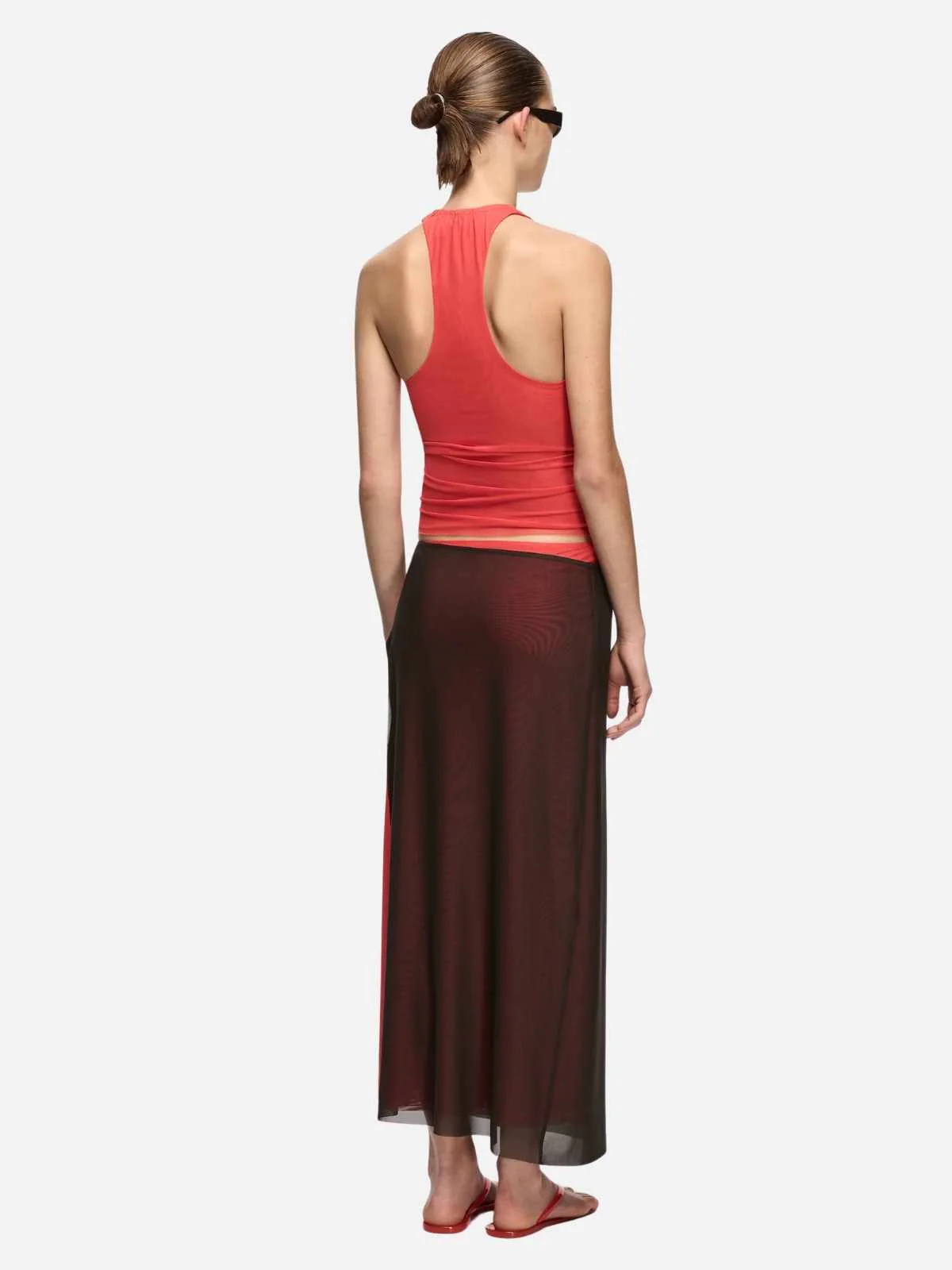 Alyna Racer Top - Flame - Image 2