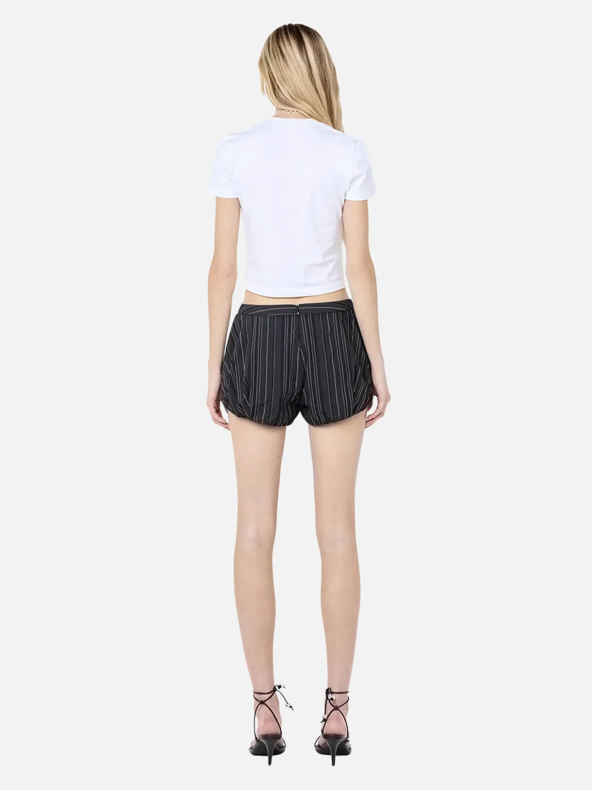 Claudette Baby Tee - White - Image 2