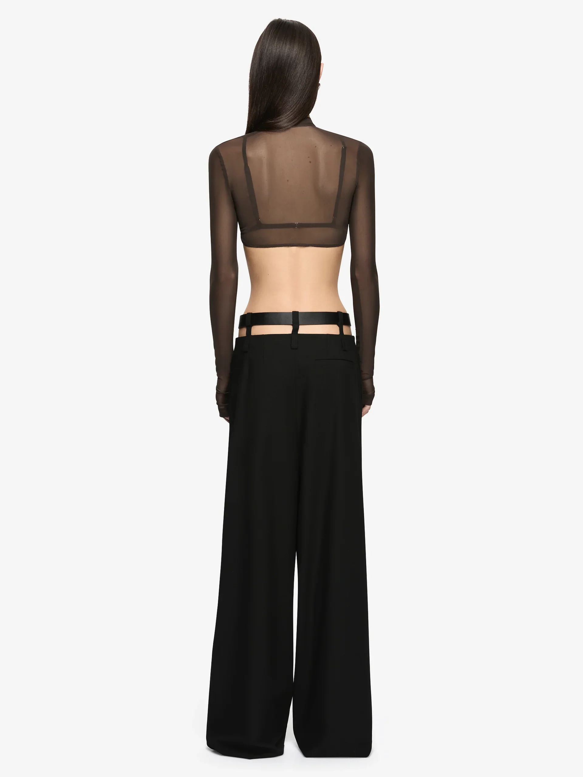 Henley Belt Pant - Black - Image 2