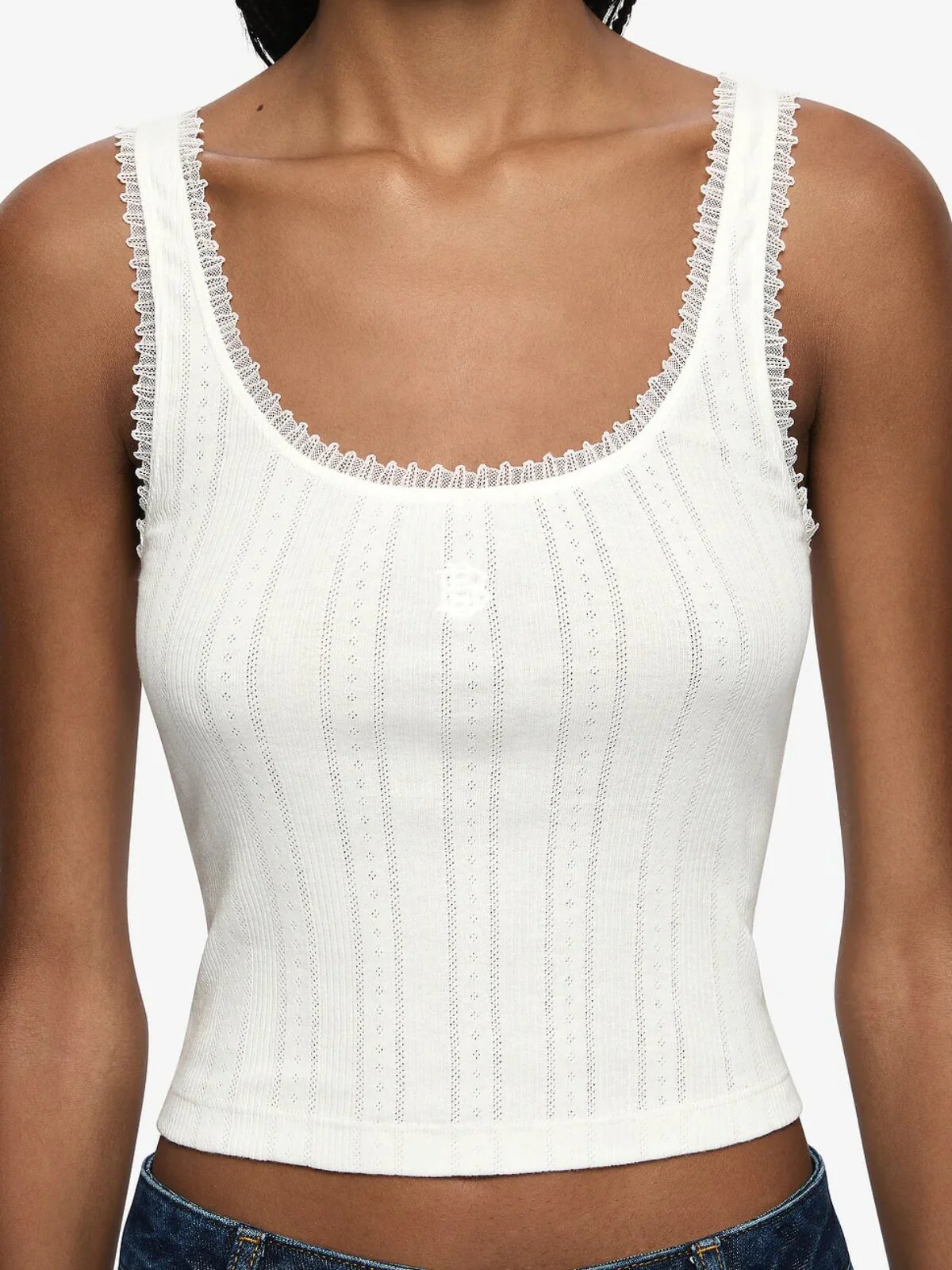 Lacie Tank - Ivory - Image 3