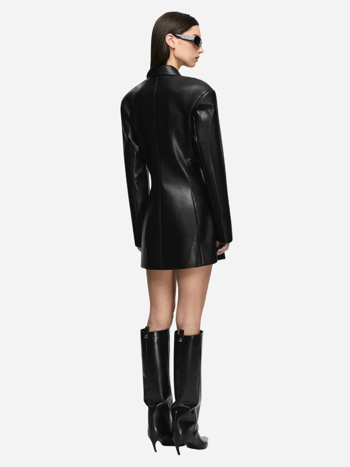 Saphira Blazer Mini Dress - Black - Image 2