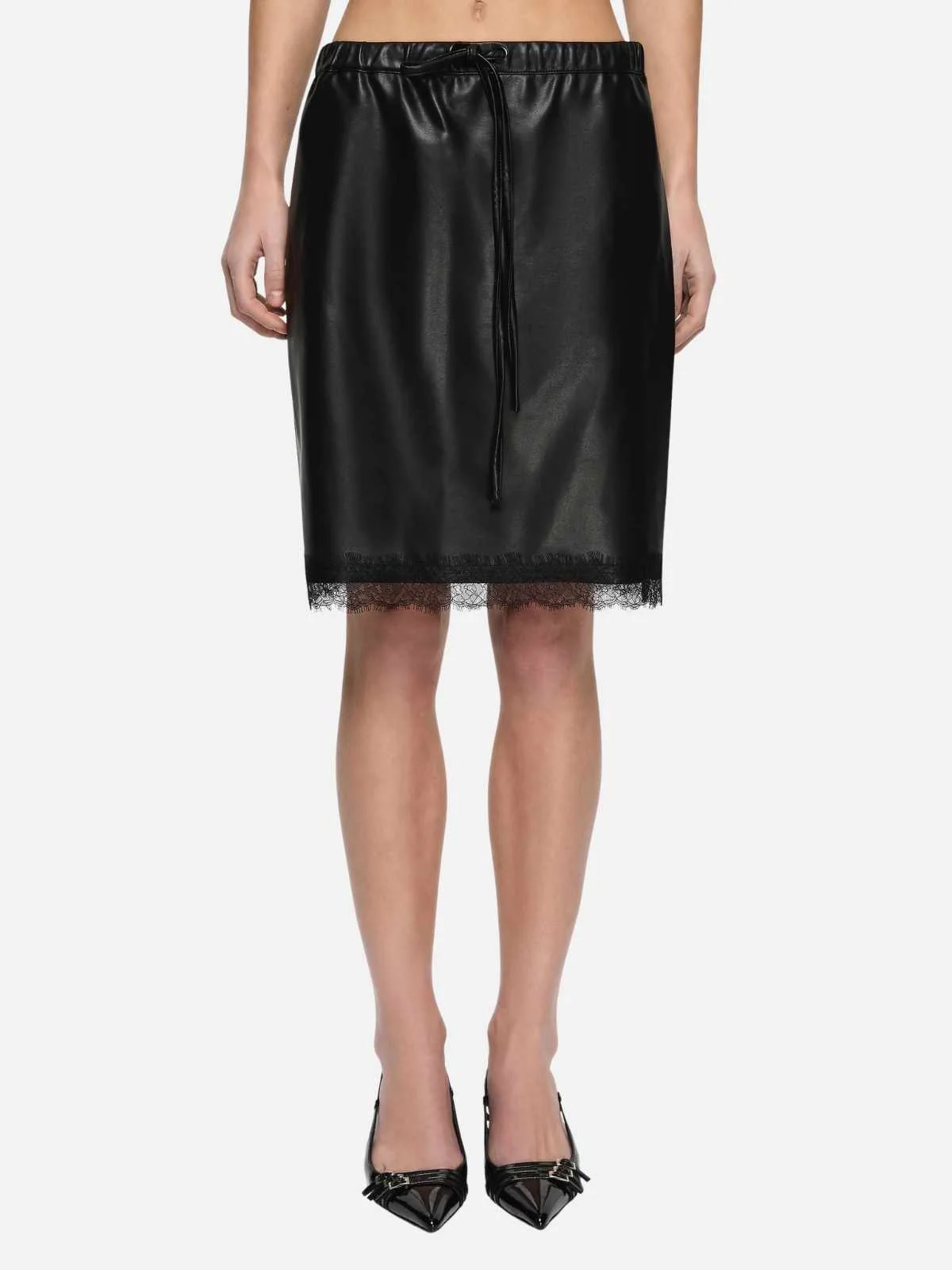 Saphira Midi Skirt - Black - Image 3