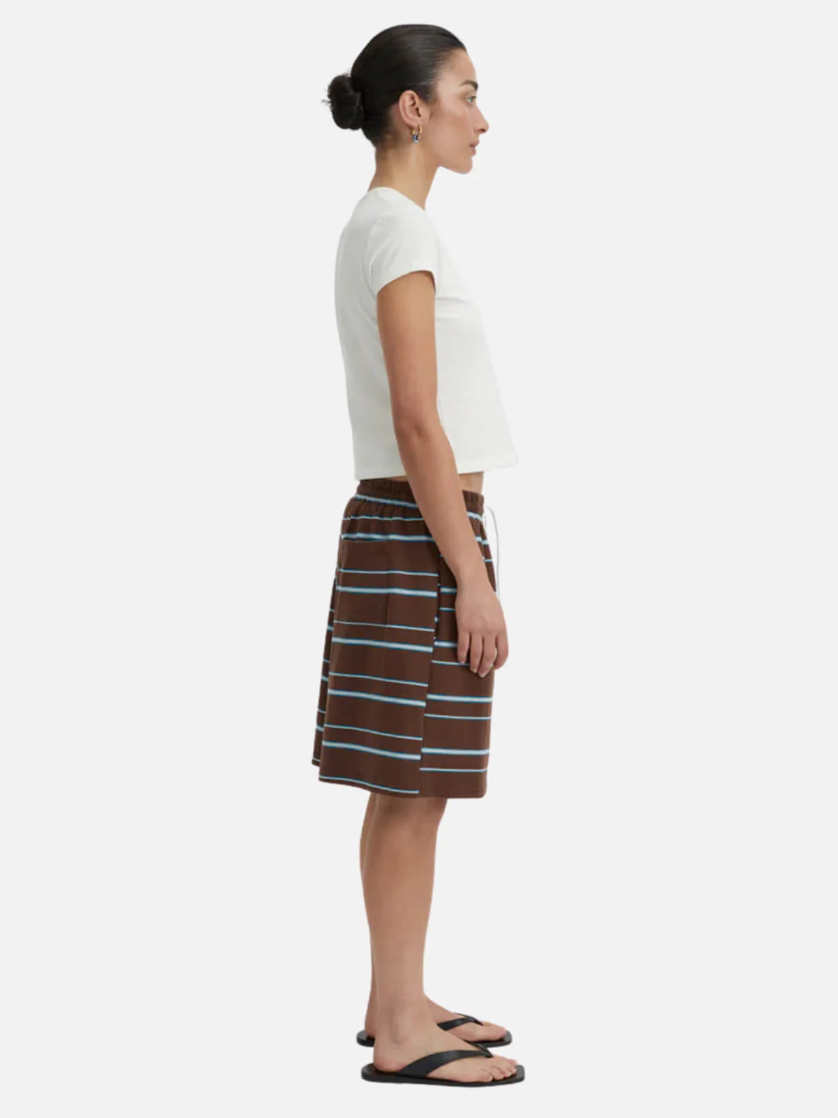 Aerin Shorts - Brown - Image 3