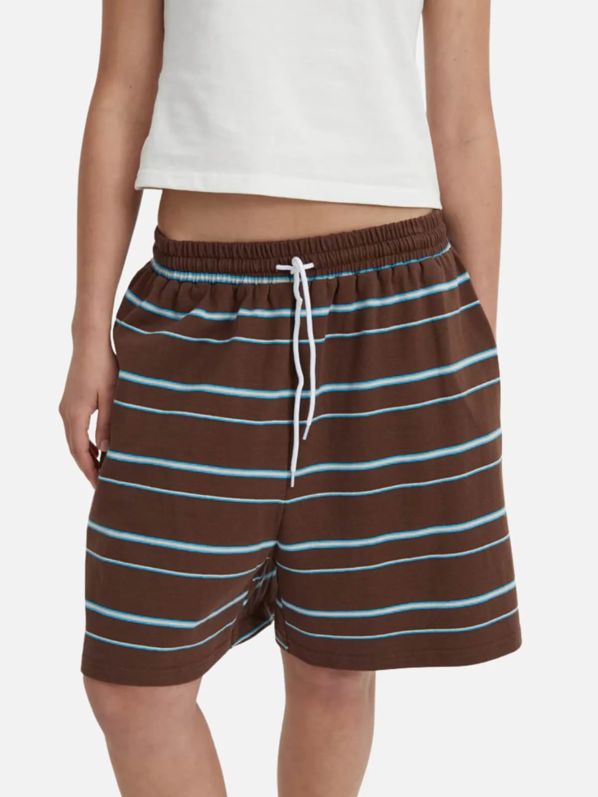 Aerin Shorts - Brown - Image 4