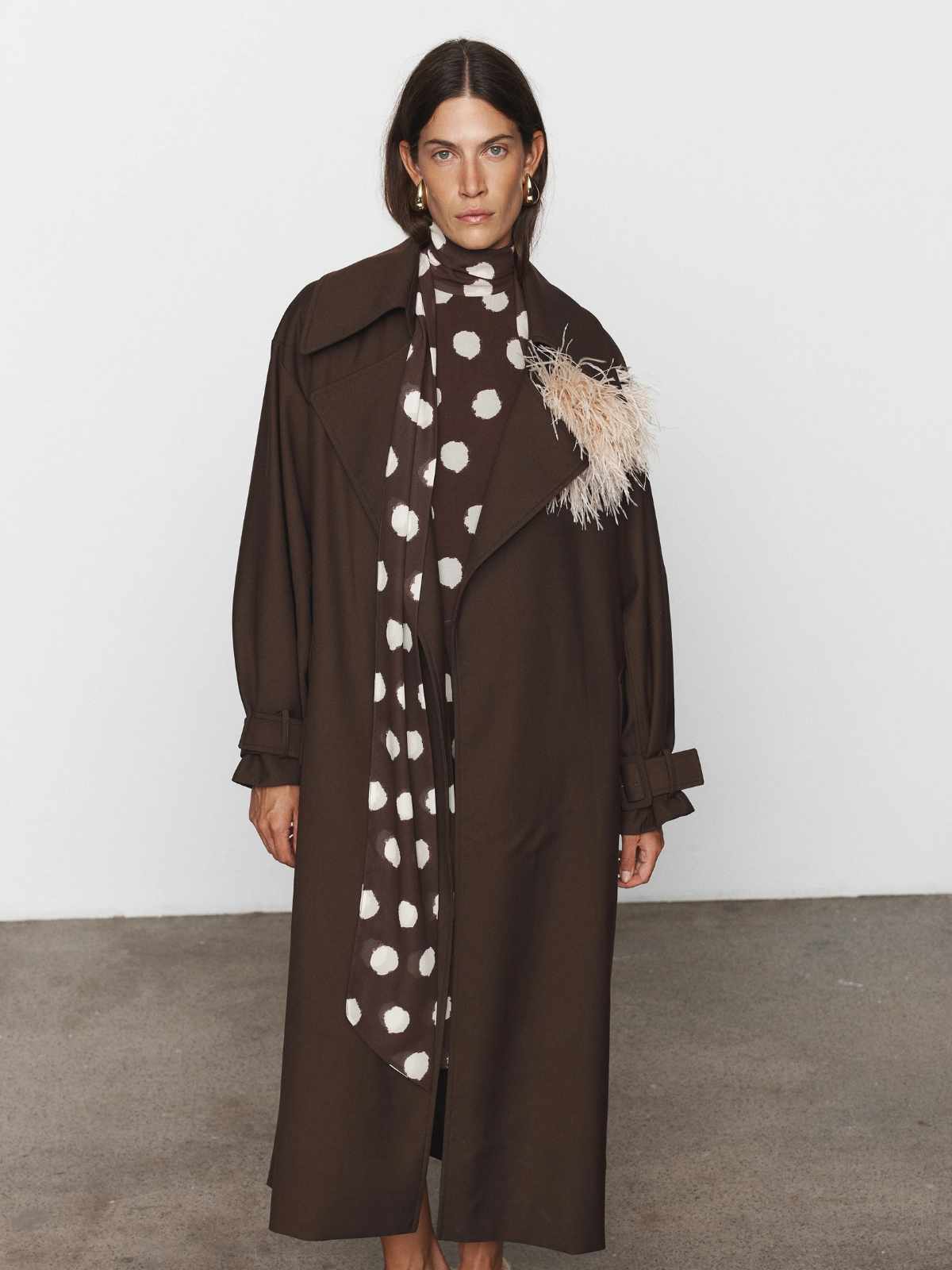 Anne Trench - Brown - Image 3