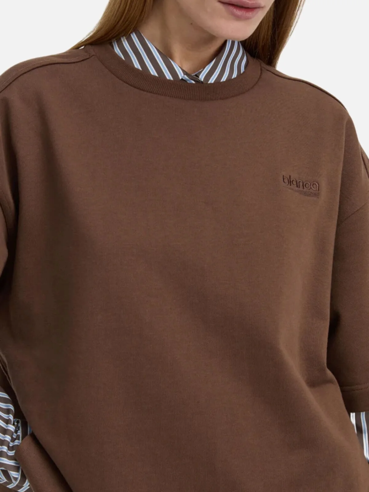 Hendrix Tee - Brown - Image 5