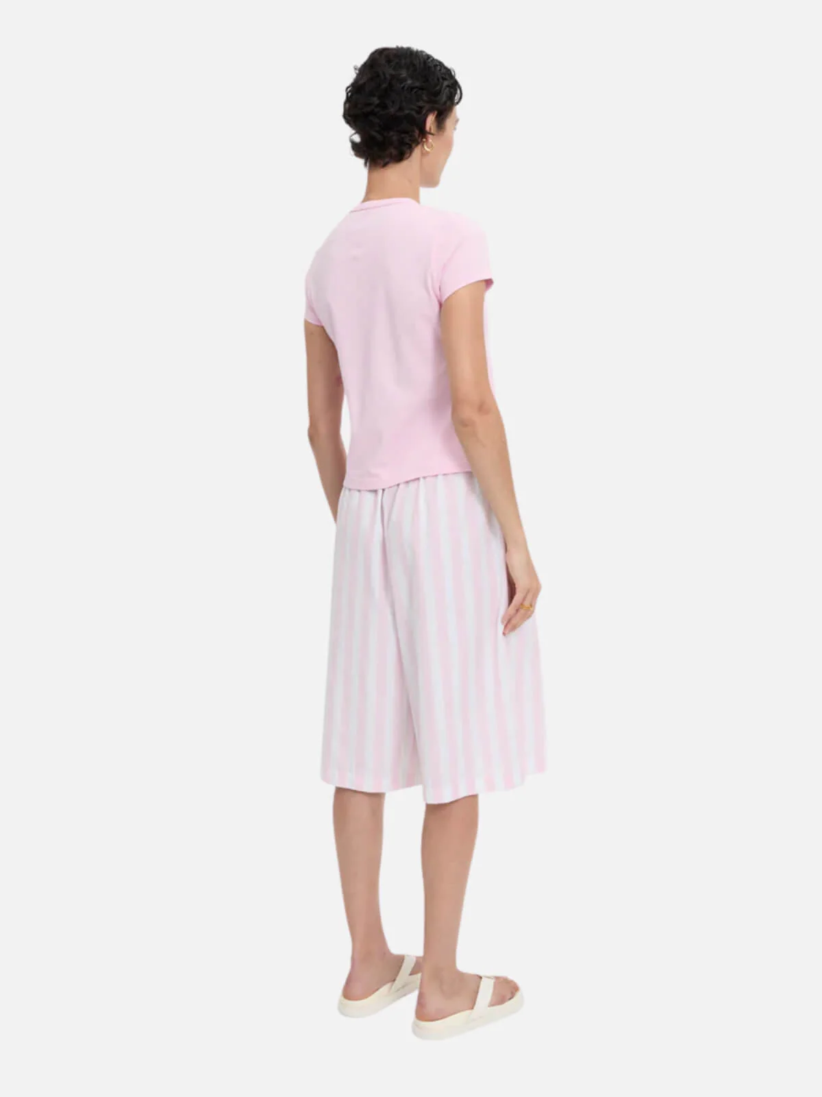 Laina Baby Tee - Pink - Image 2
