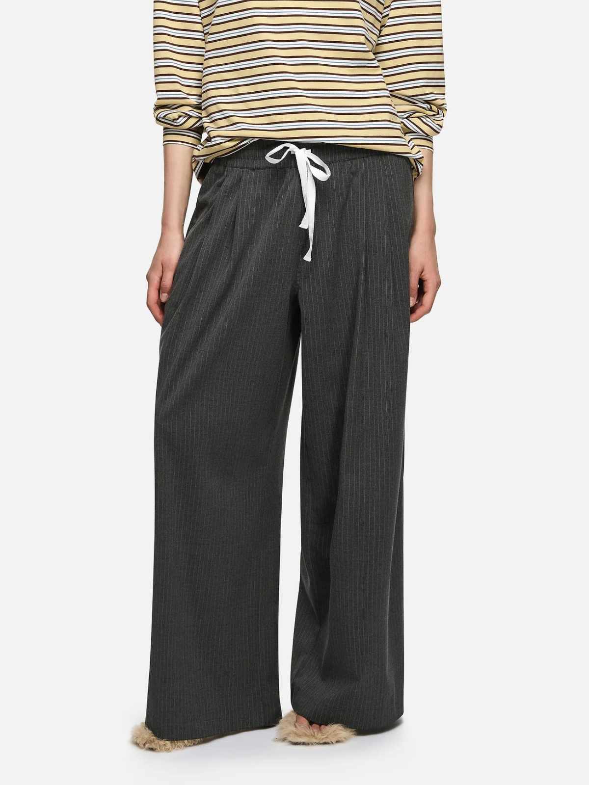Mavis Trousers - Charcoal - Image 3