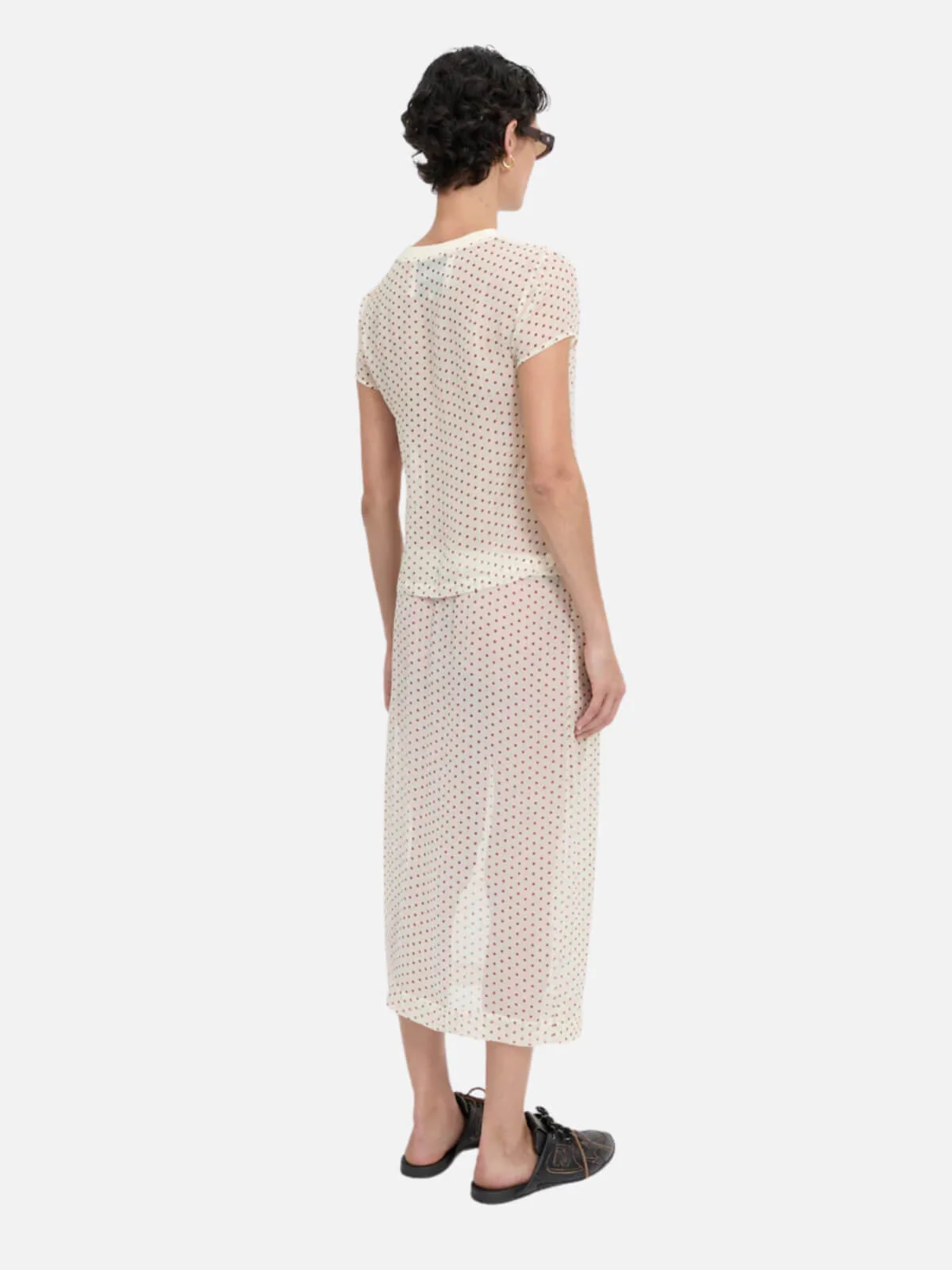 Orla Tee - Cream - Image 2