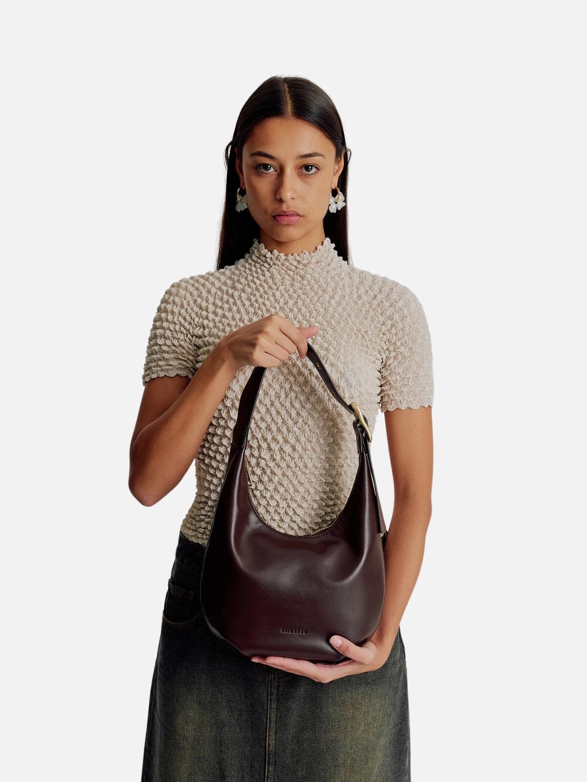 Everyday Croissant Bag - Chocolate - Image 4