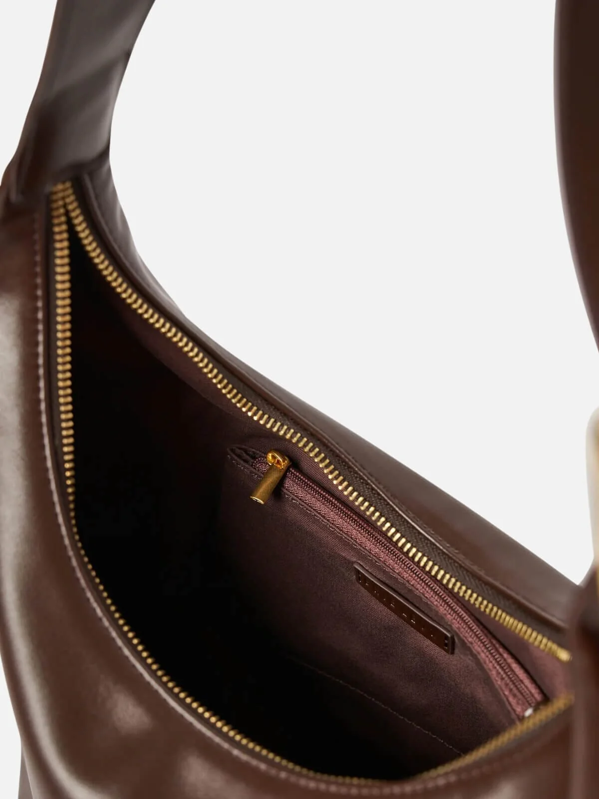 Large Everyday Croissant Bag - Chocolate - Image 5