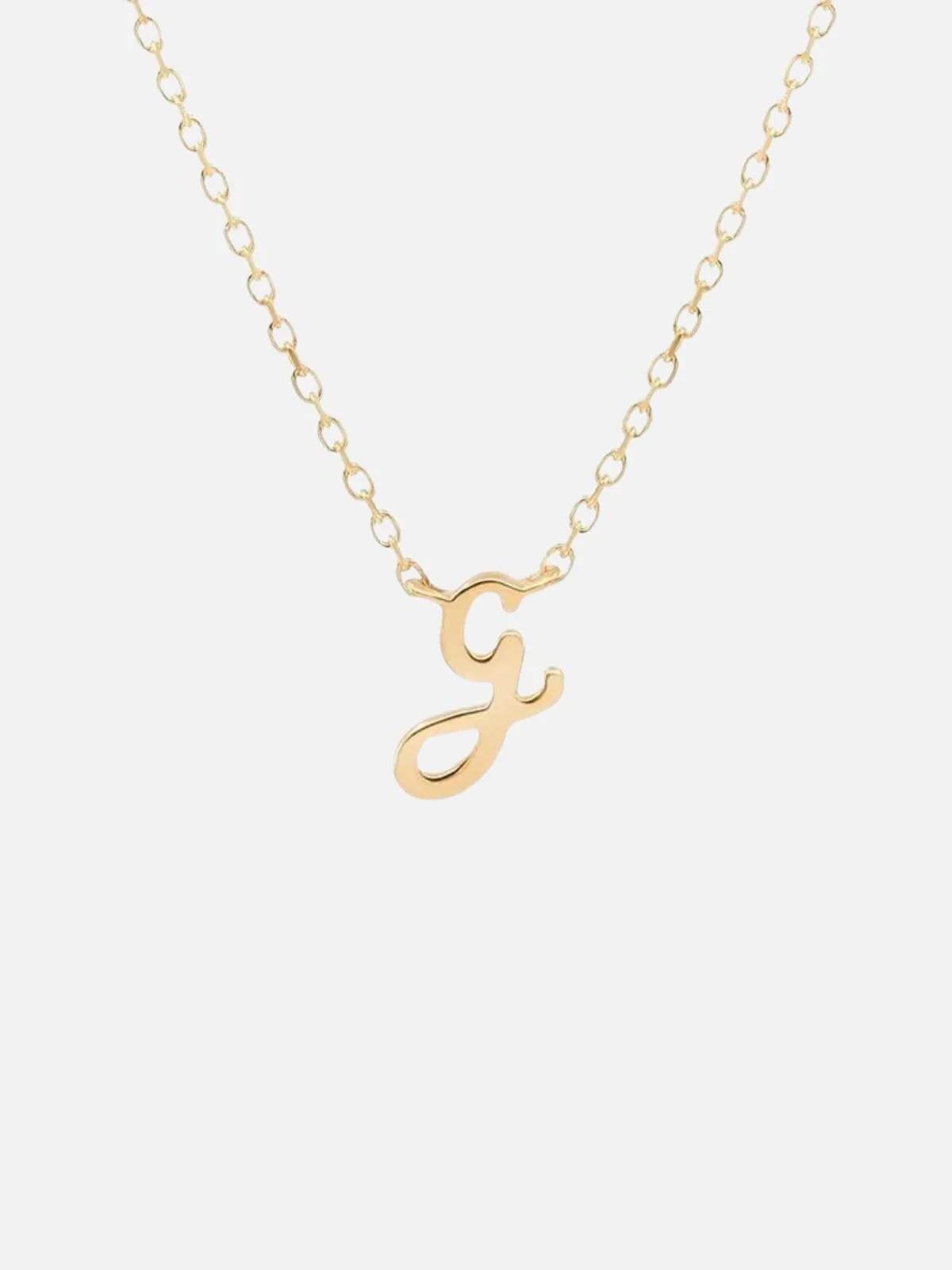 14K Gold Love Letter Necklace - Image 10