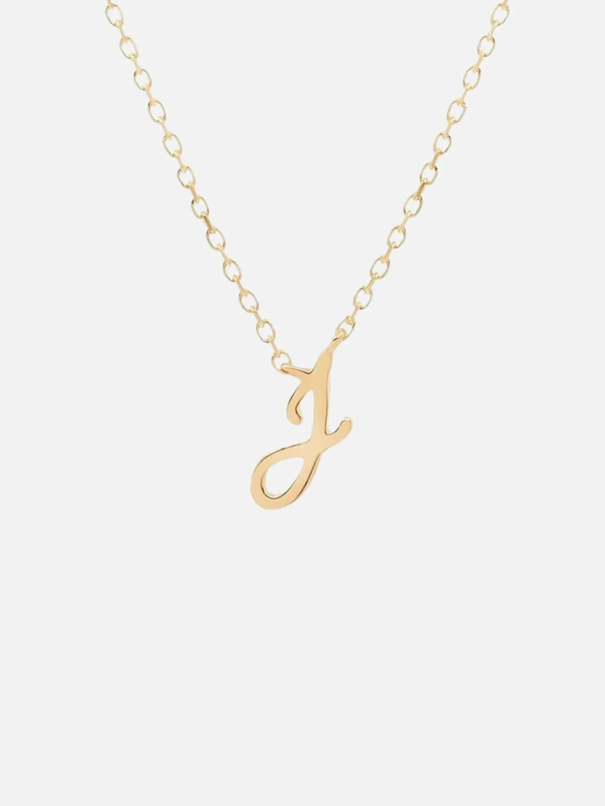 14K Gold Love Letter Necklace - Image 13
