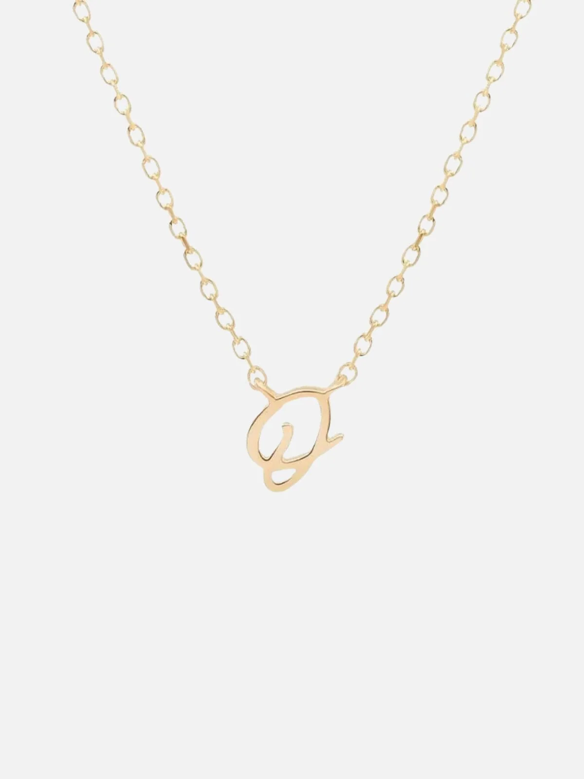 14K Gold Love Letter Necklace - Image 18