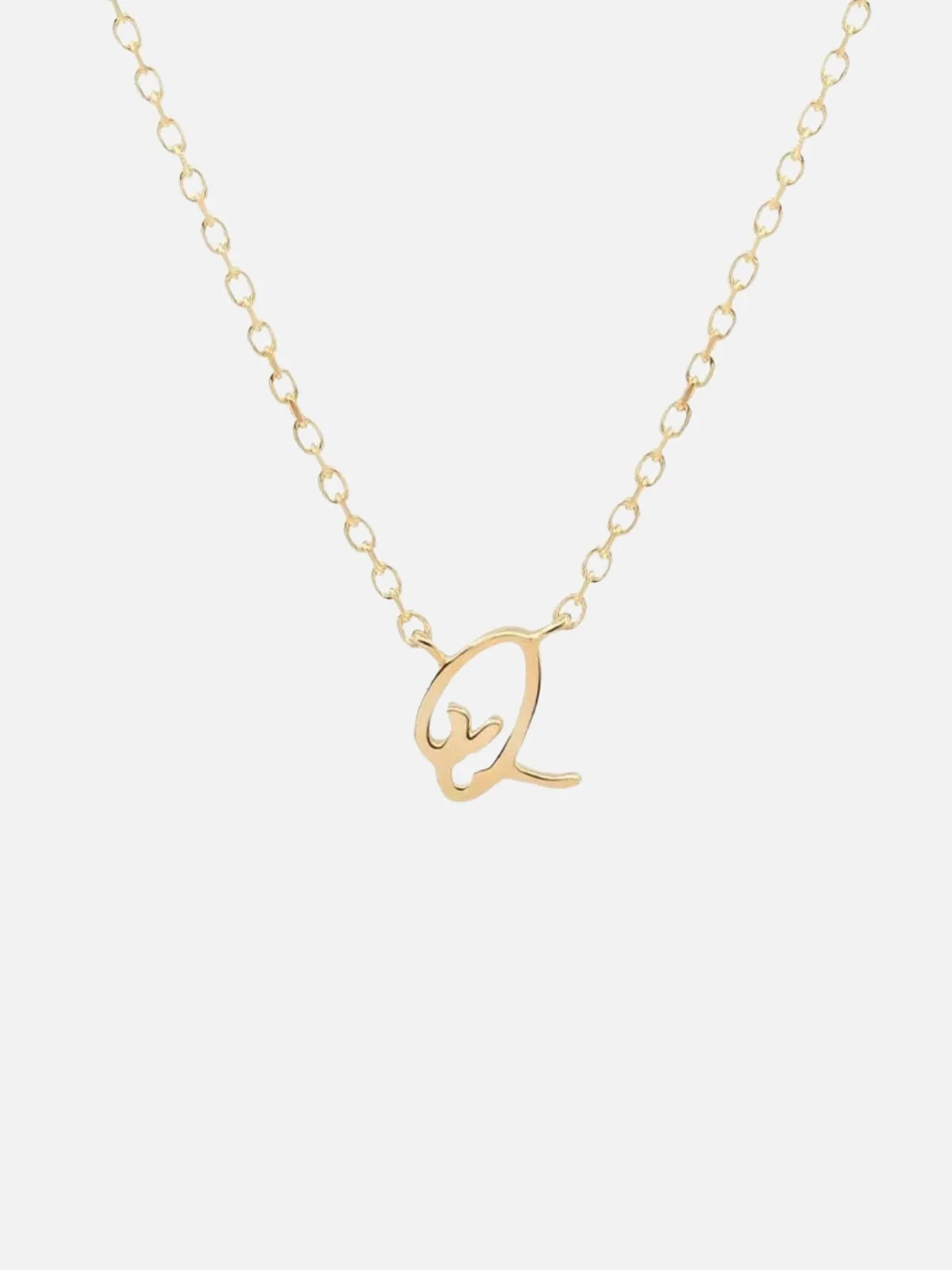 14K Gold Love Letter Necklace - Image 20