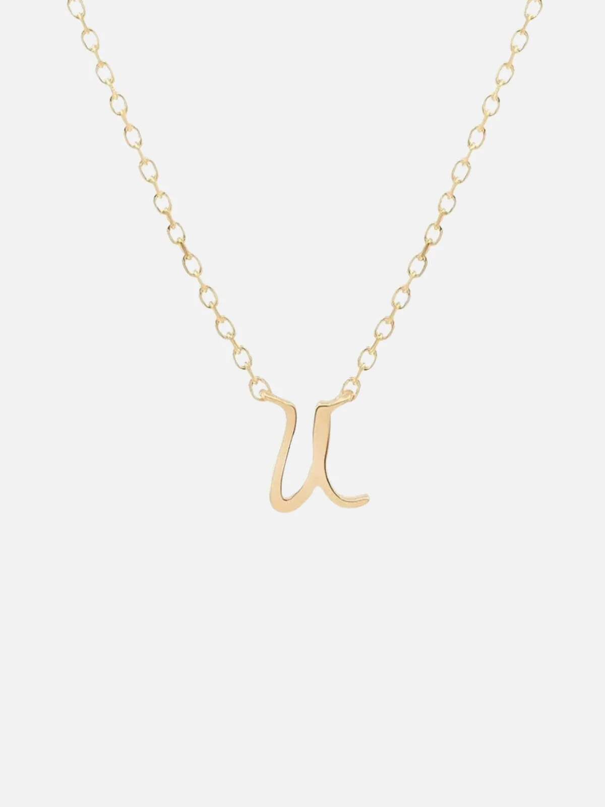 14K Gold Love Letter Necklace - Image 24