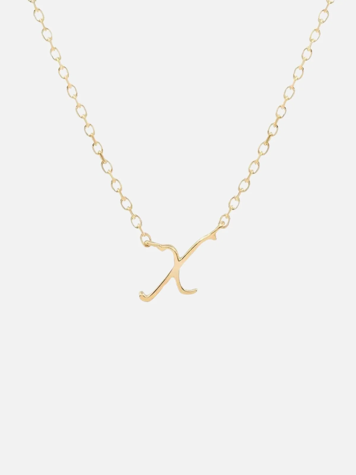 14K Gold Love Letter Necklace - Image 27