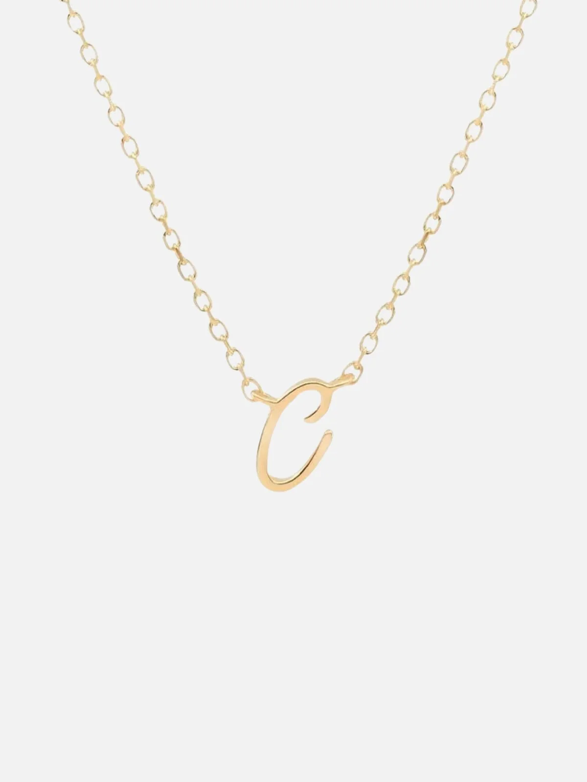 14K Gold Love Letter Necklace - Image 6