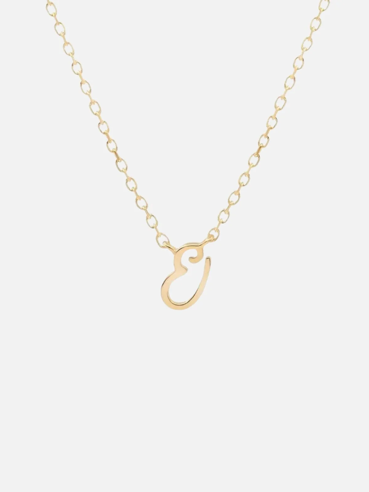 14K Gold Love Letter Necklace - Image 8