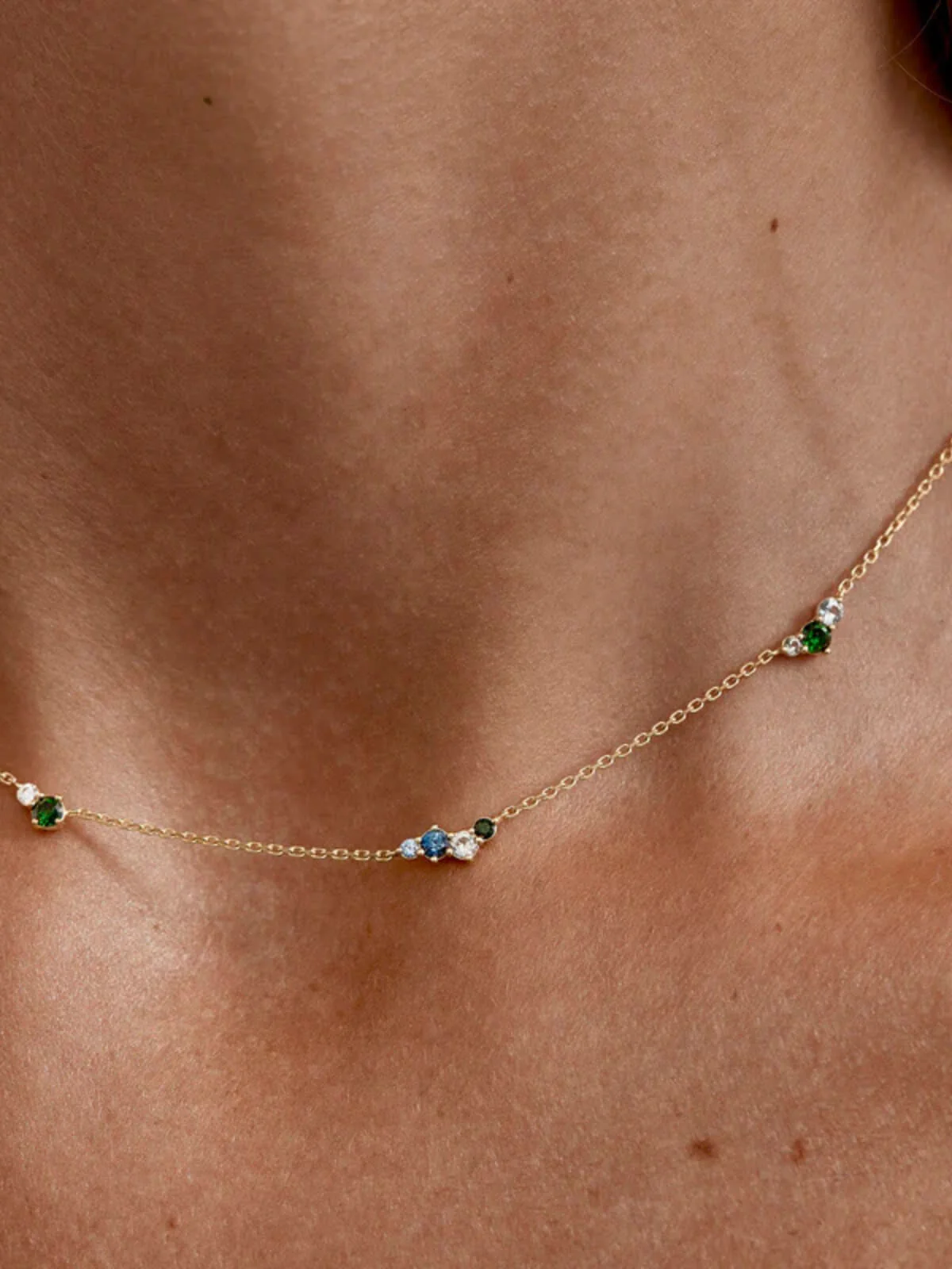 18k Gold Vermeil Endless Skies Choker - Image 2