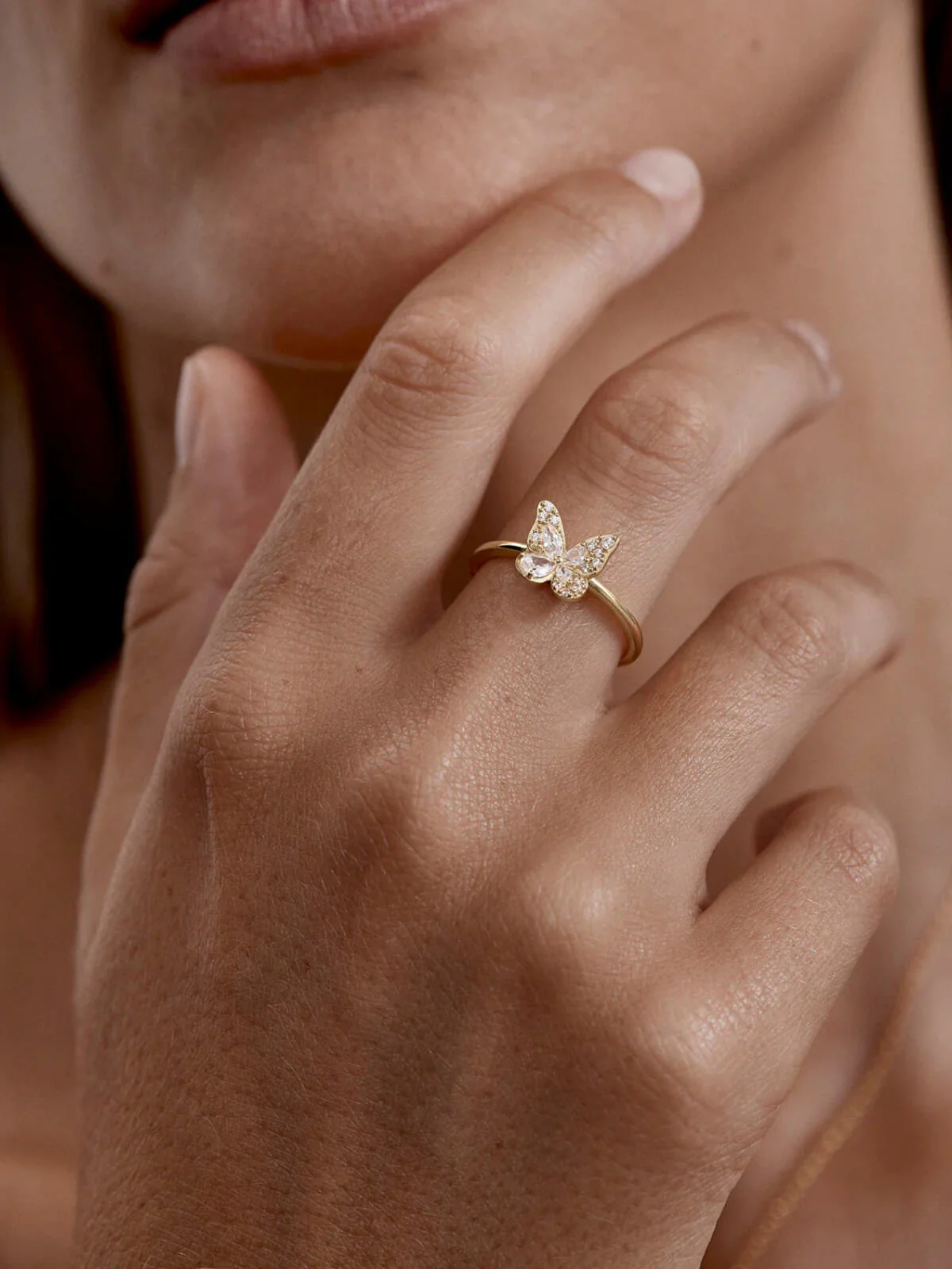 18k Gold Vermeil I Believe, I Become Ring - Image 2