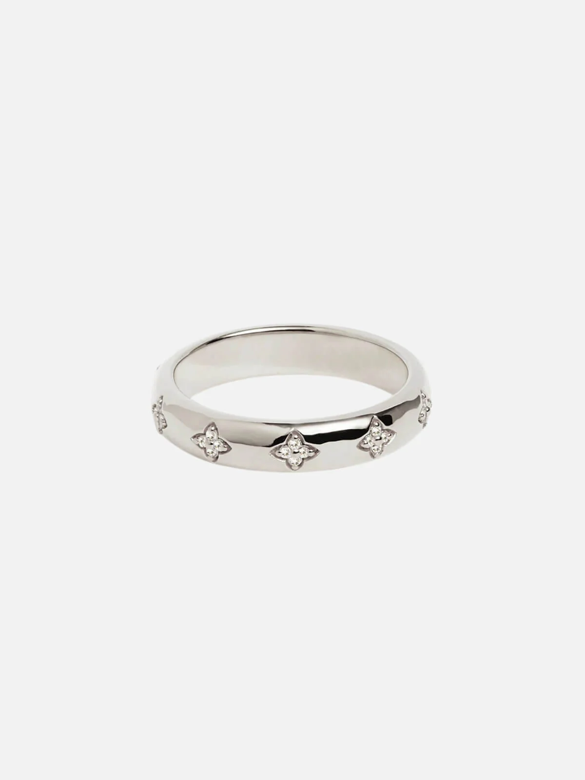 Sterling Silver Bloom With You Lotus Ring