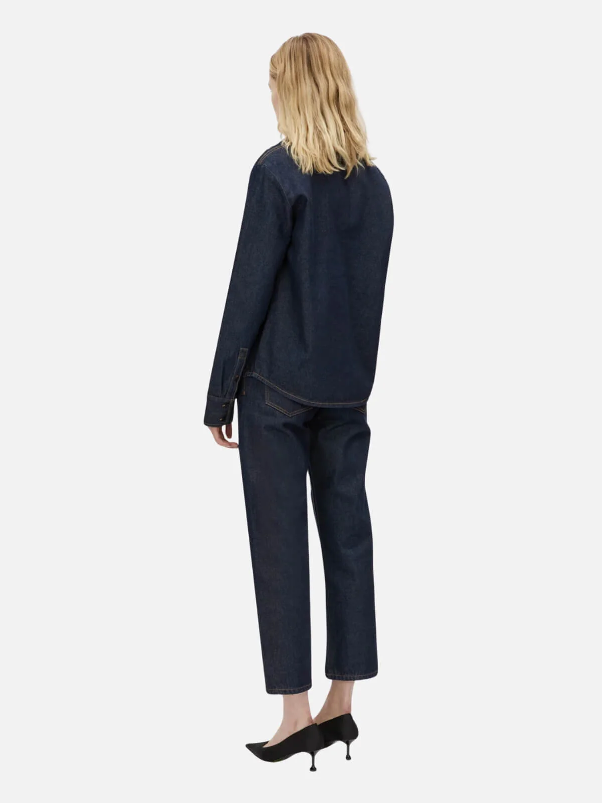 Elian Denim Shirt - Indigo - Image 2