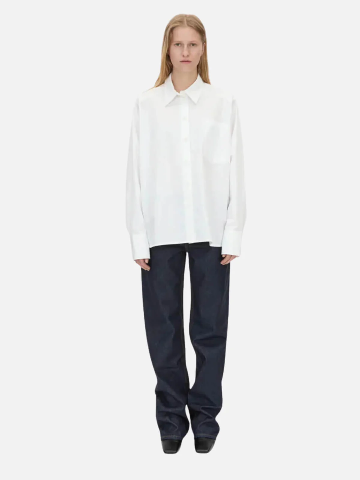 Fiora Long Sleeve Shirt - Soft White