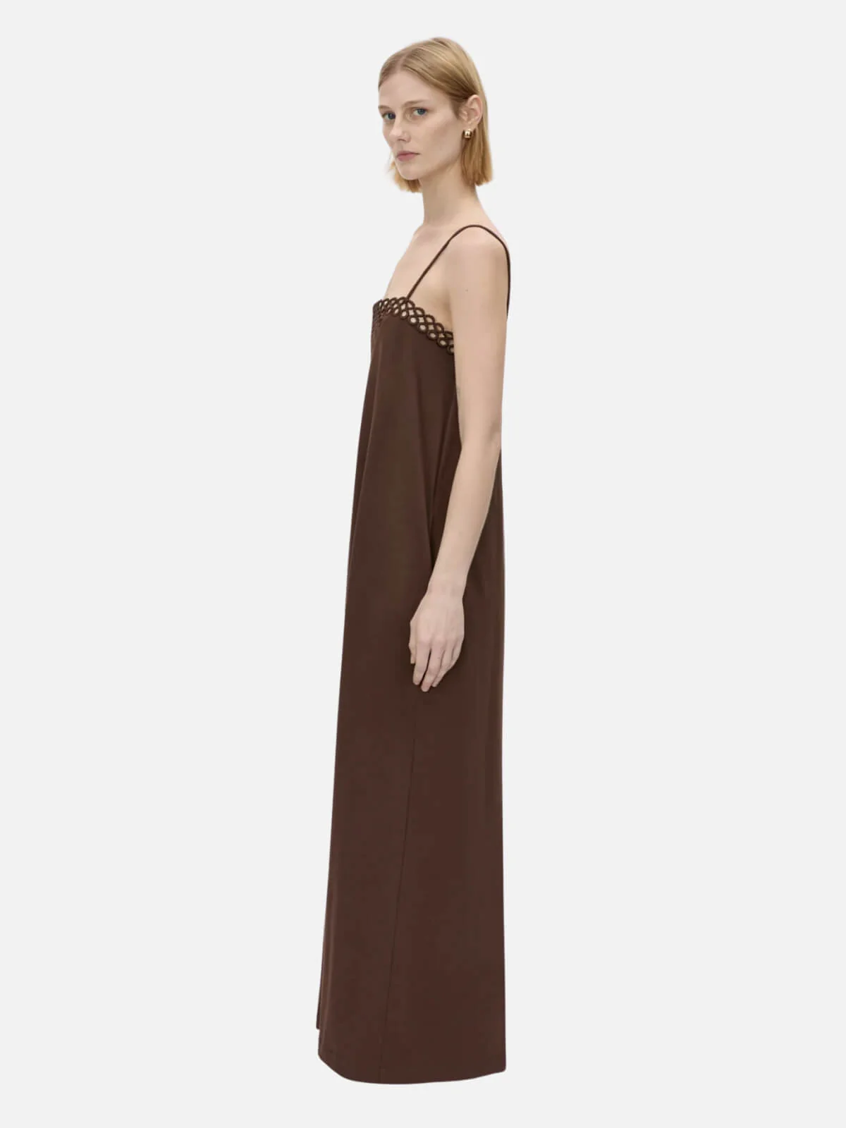 Lolani Maxi Dress - Chocolate - Image 3