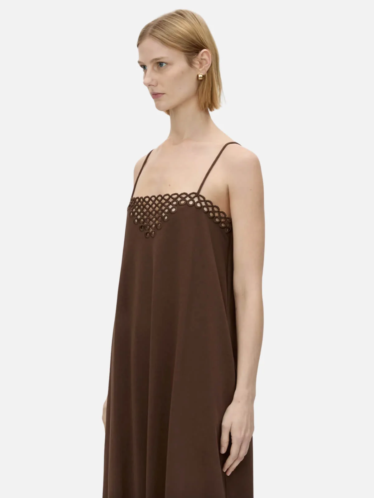 Lolani Maxi Dress - Chocolate - Image 4