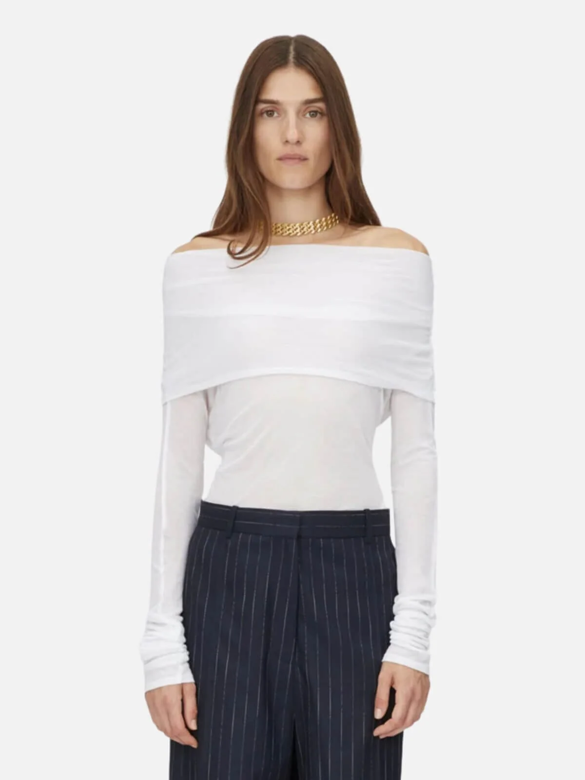 Marjorie Top - Soft White - Image 2