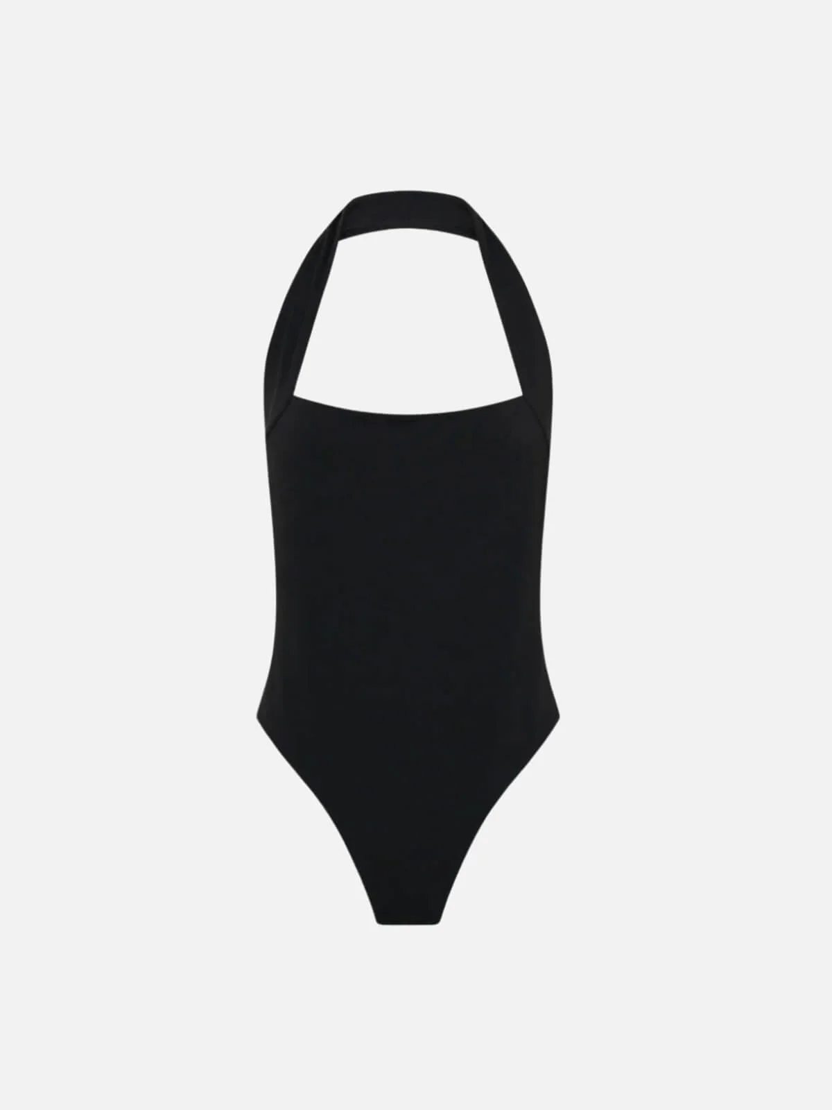 Phoebe Halter Bodysuit - Black - Image 5