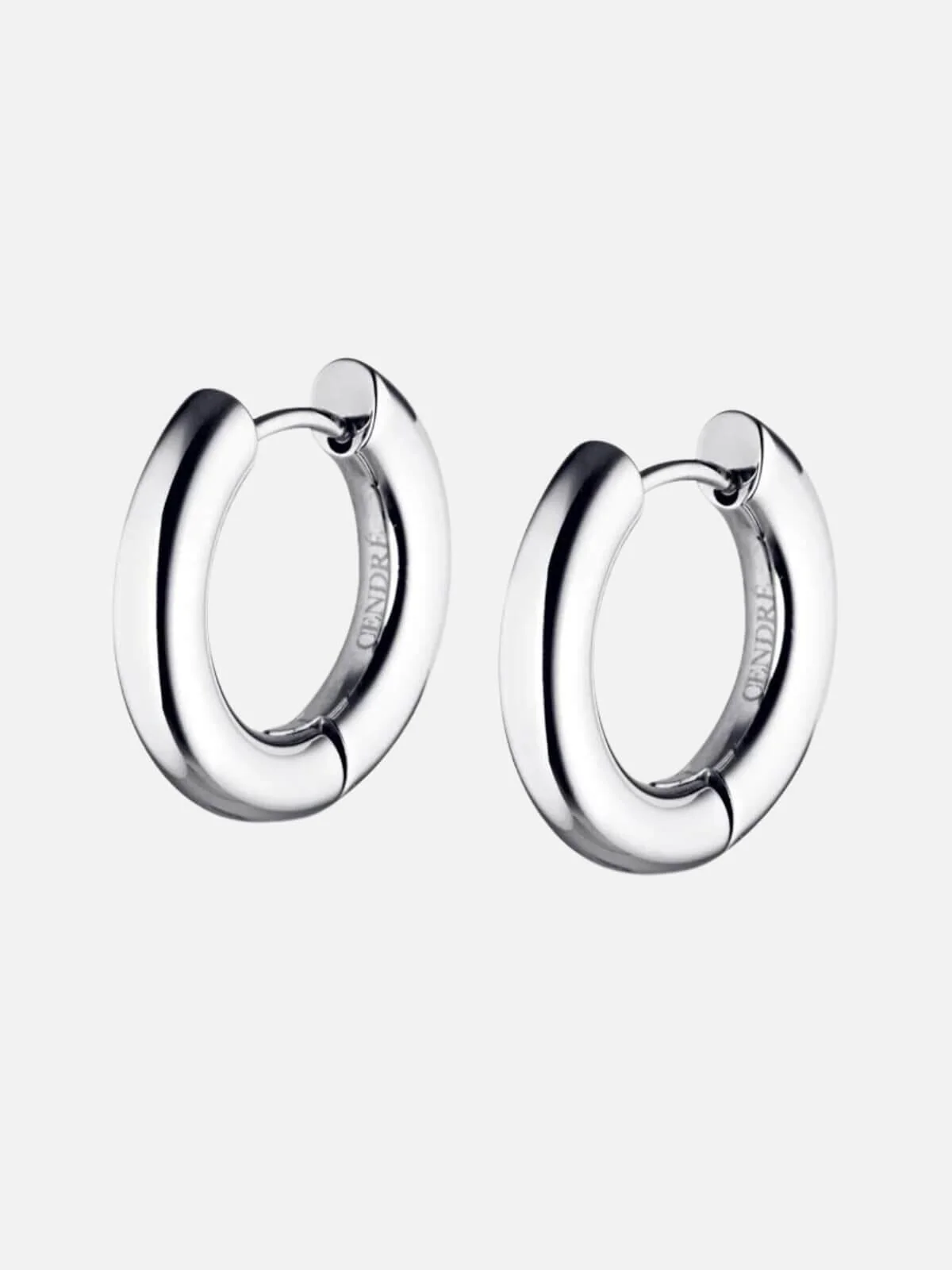 Rogue Huggie Earrings - Silver
