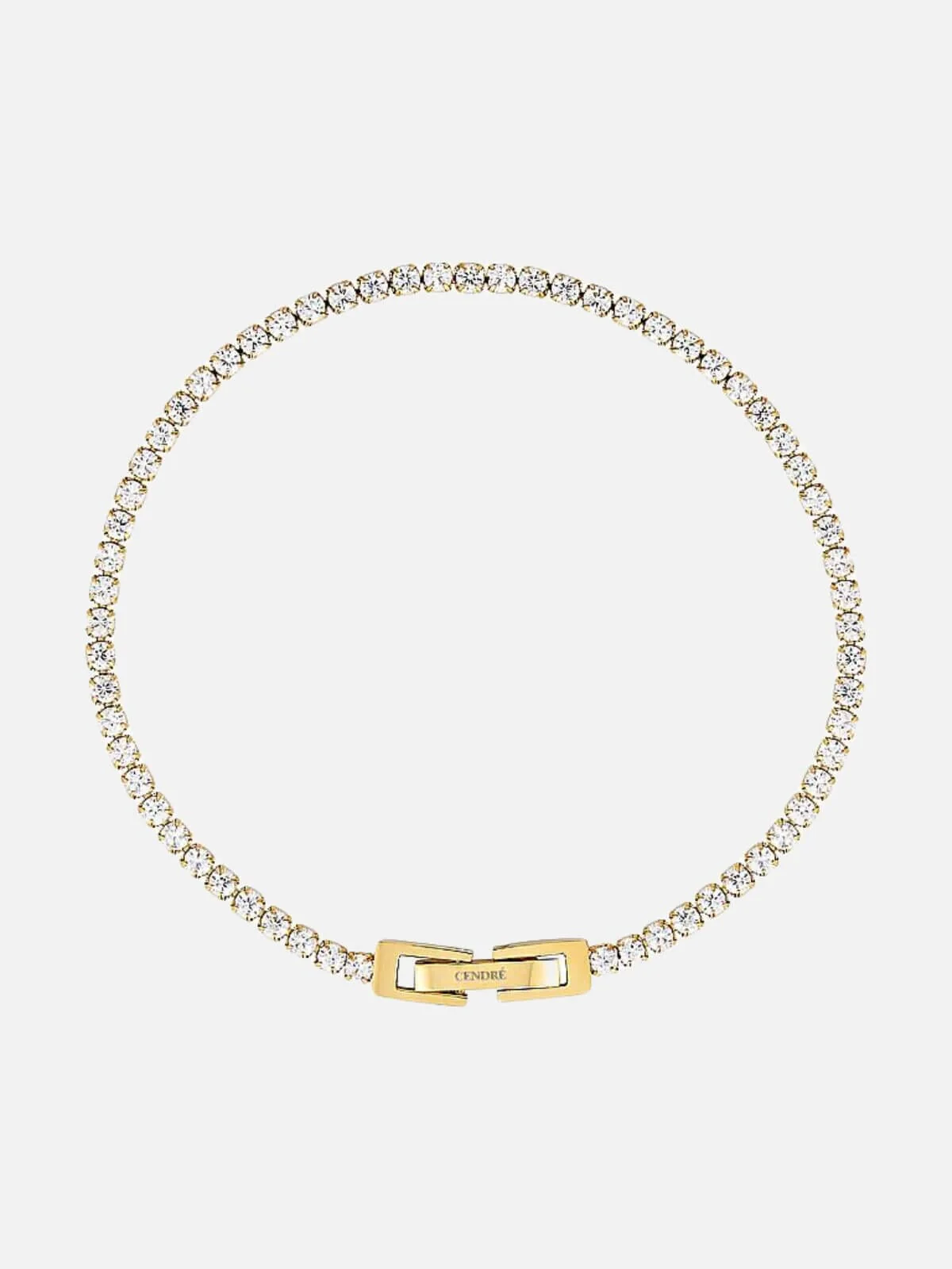 Tabitha Baby Tennis Bracelet - Gold