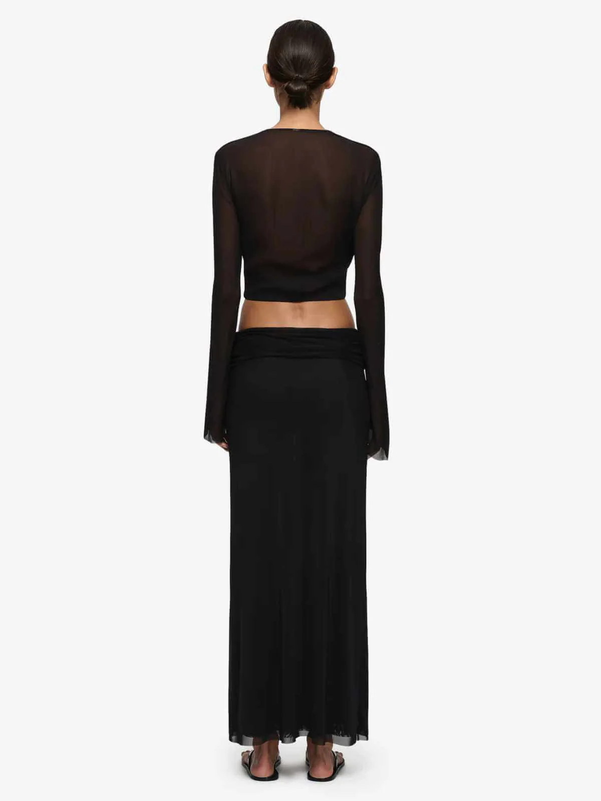 Eva Maxi Skirt - Black - Image 3