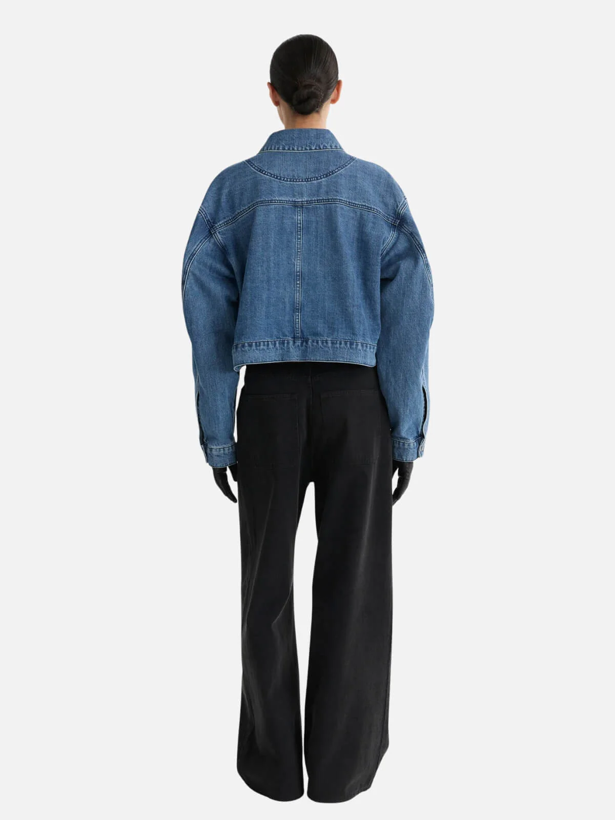 The Laura Jacket - Blue Denim - Image 2