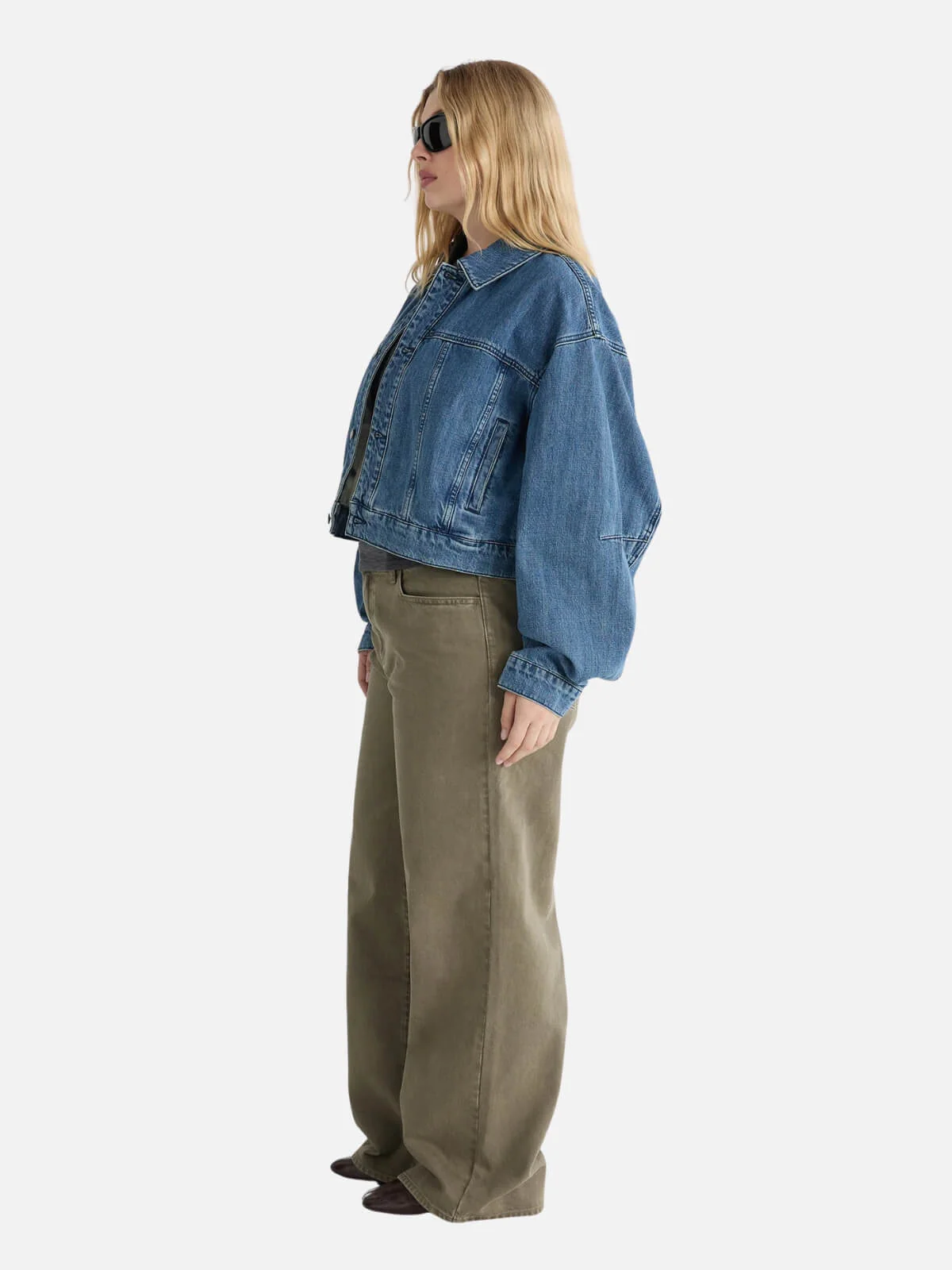 The Laura Jacket - Blue Denim - Image 3