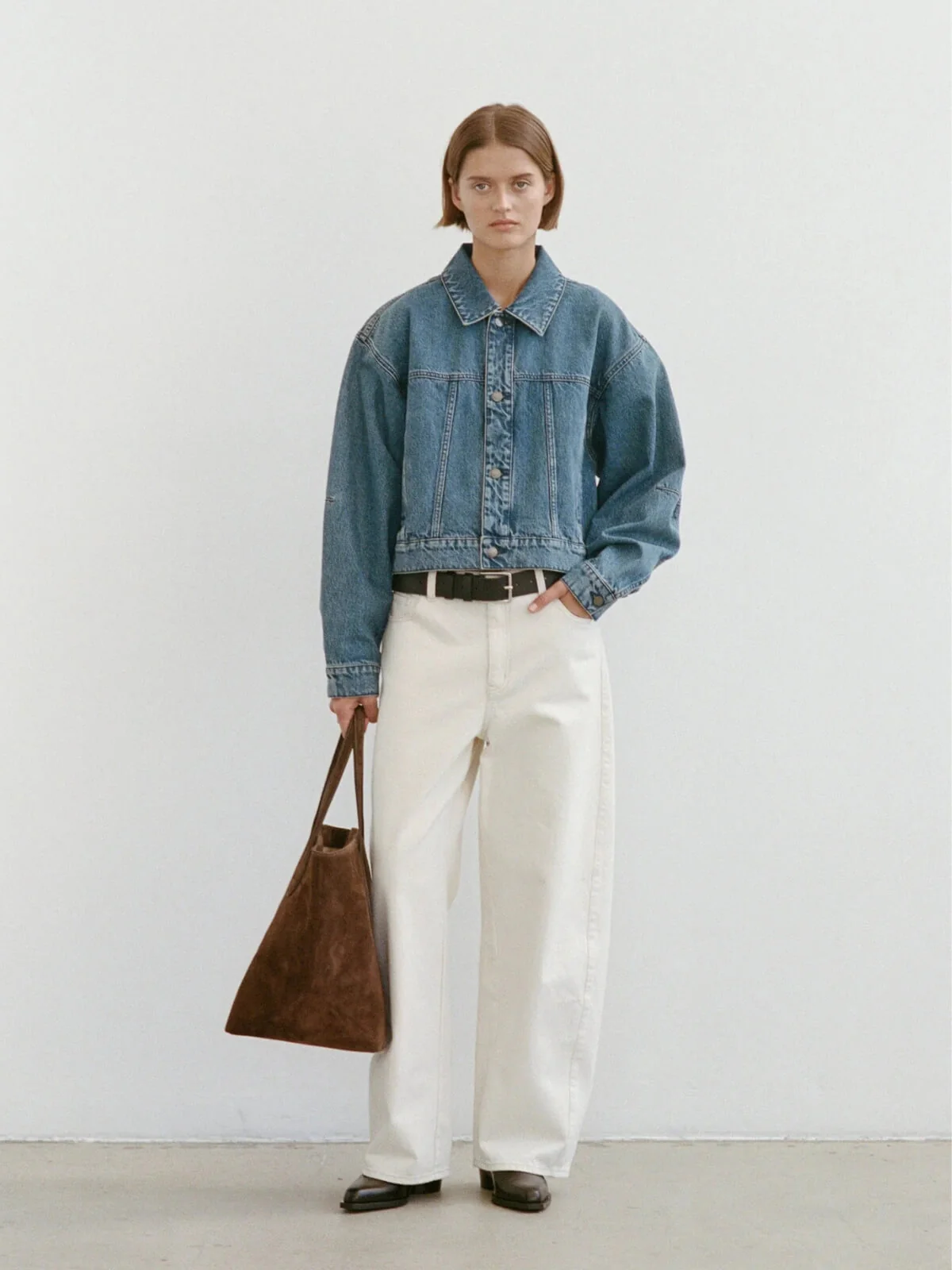 The Laura Jacket - Blue Denim - Image 4