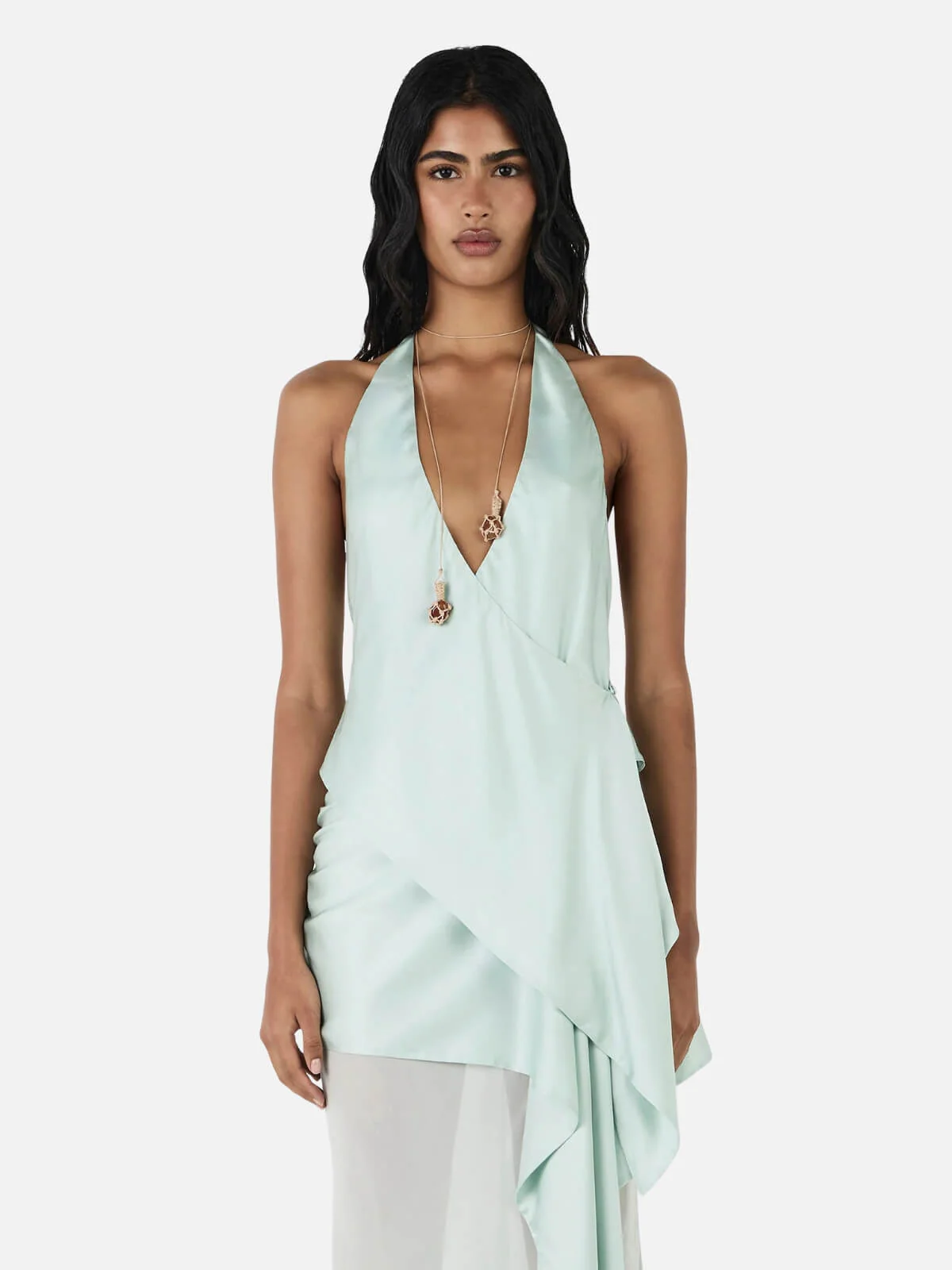 Aisling Halter Top - Seafoam - Image 5