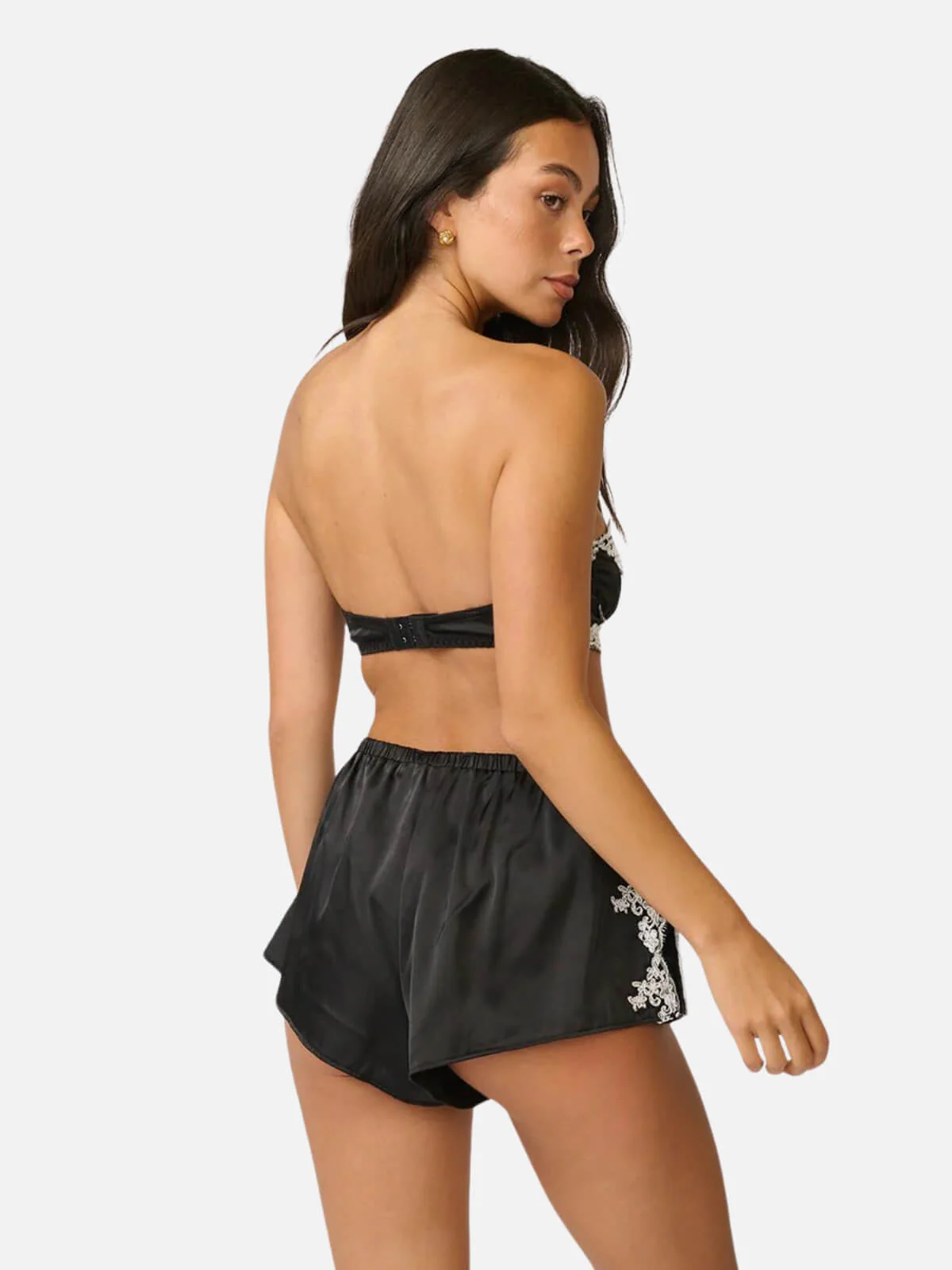 Jean Short - Black - Image 3