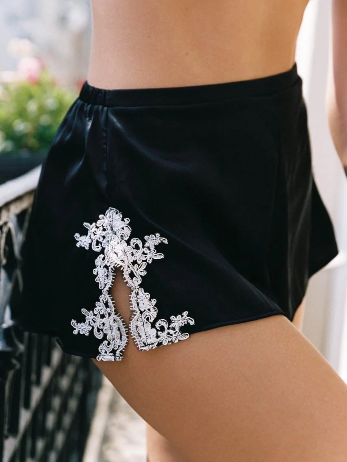 Jean Short - Black - Image 4