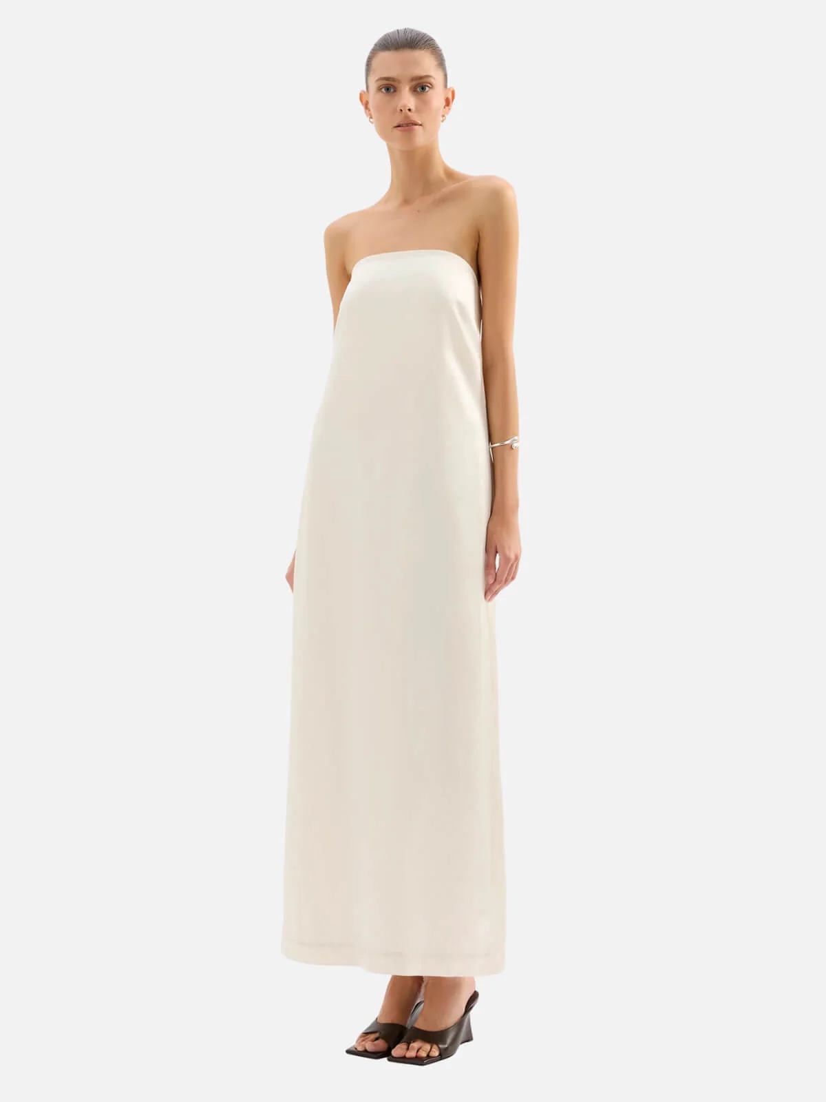 Ana Maxi Dress - Pearl - Image 3