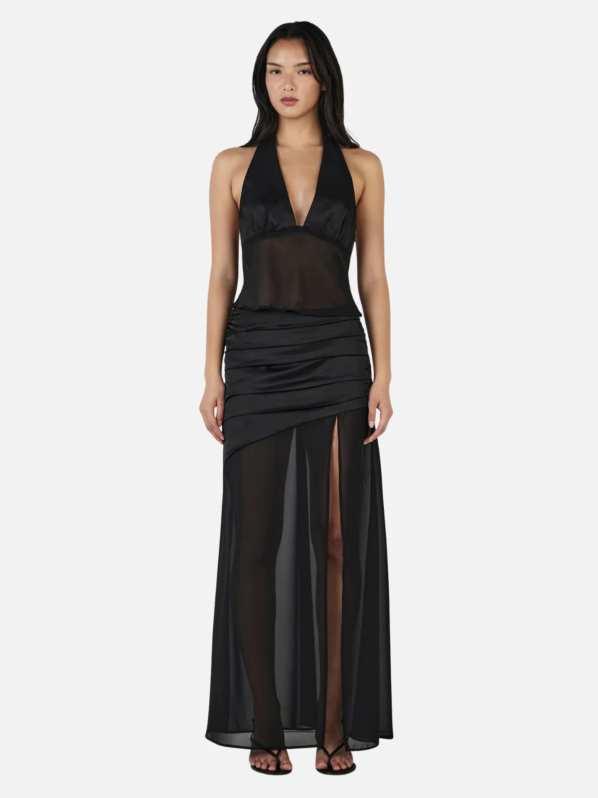 Constance Maxi Skirt - Black - Image 3